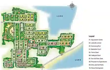 K Raheja Jade City Master Plan Layout - Juinagar Navi Mumbai